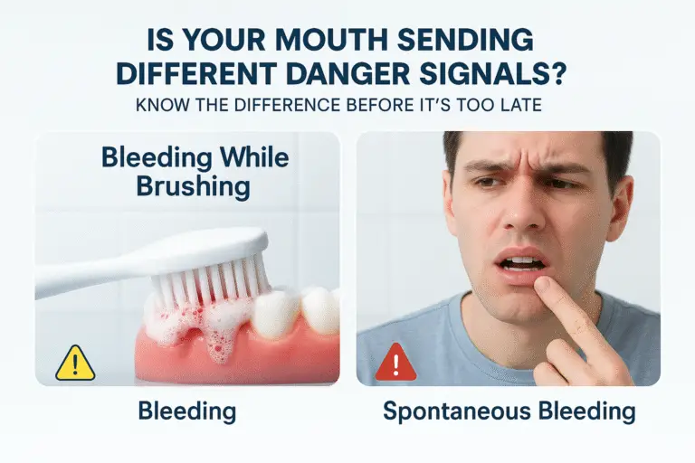 Bleeding While Brushing vs. Bleeding Throughout the Day: What’s the Difference?