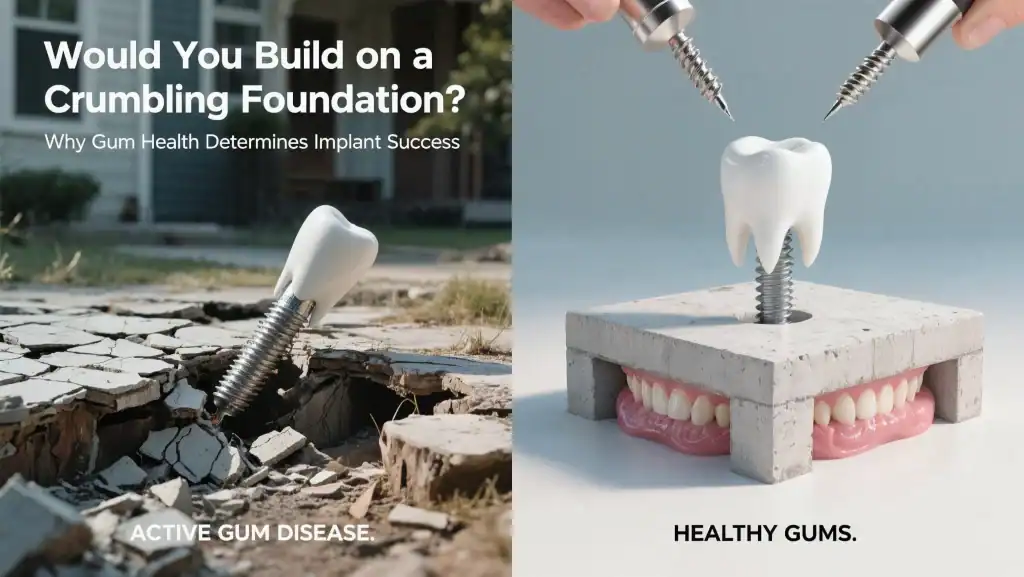 Can You Get Implants with Active Gum Disease?