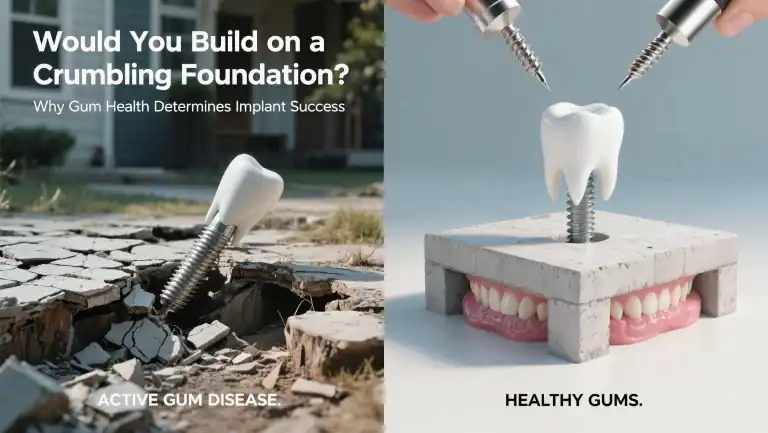 Can You Get Implants with Active Gum Disease?