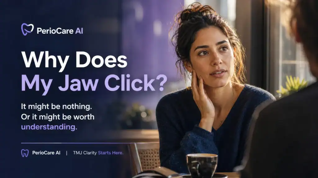 My Jaw Clicks and It Feels Off: What That Sound Might Be Telling You