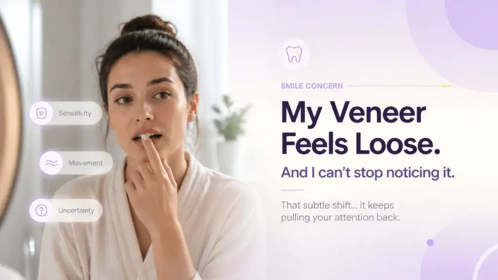 My Veneer Feels Loose and I Don’t Know What to Do — But I Know Something Is Wrong
