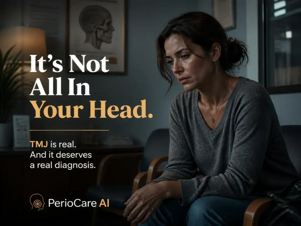 Persistent TMJ pain requires accurate diagnosis and personalized treatment options. Trust PerioCare.