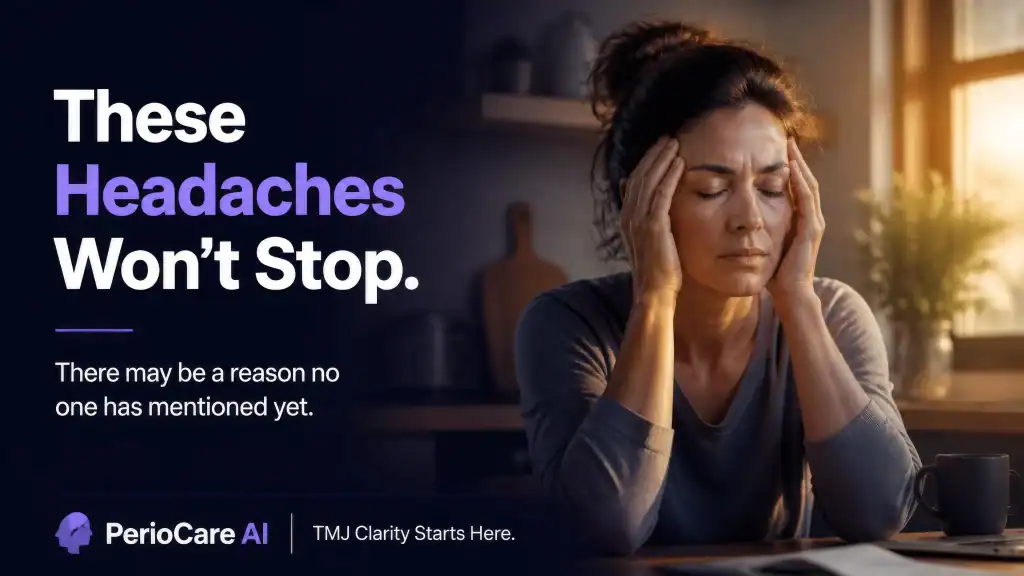 “These Headaches Won’t Stop”: When TMJ Is the Exhausting Answer Nobody Gave You