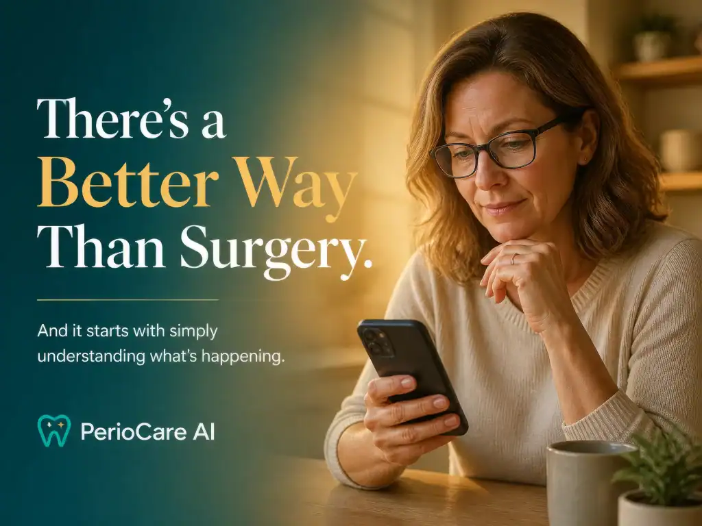 Advanced periodontal health monitoring with PerioCare AI for better gum care solutions.